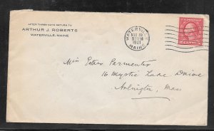 Just Fun Cover #455 on NOV/10/1921 WATERVILLE MAINE Cover (my3889) Washington