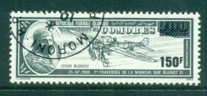 Comoro Is 1988 early Aviators & Aircraft 150f Surch CTO lot73378