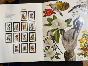 1982 USPS 50 State Birds and Flowers Mint Set Book with Stamps and Mounts 2002b