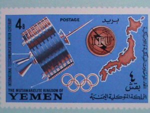 YEMEN-OLYMPIC -SPACE PROGRAMS- MNH-IMPERF-S/S-VF WE SHIP TO WORLD WIDE