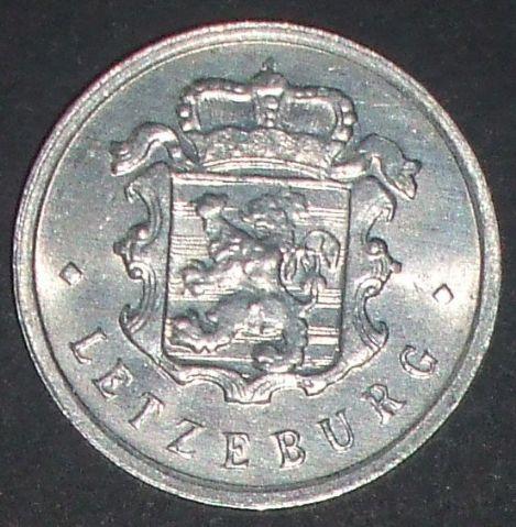 Luxembourg Coin 25 Centimes Yr. 1957 #NS105