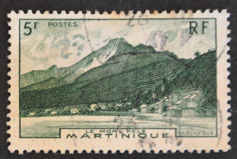 DYNAMITE Stamps: Martinique Scott #227 – USED