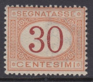 Italy Regno - Sass. Tax 7 cv 15,000$ - SUPER CENTERED MH* Signed Diena +Fiecchi