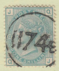 GREAT BRITAIN 64 - PLATE 12 INTERESTING CANCEL - NO FAULTS VERY FINE !