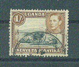 Kenya , Uganda & Tanzania sc# 80 (2) used cat value $.30