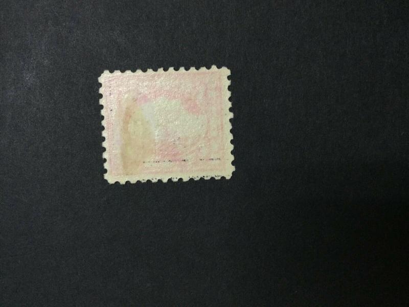MOMEN: US #464 PINK BACK MINT OG H #26730
