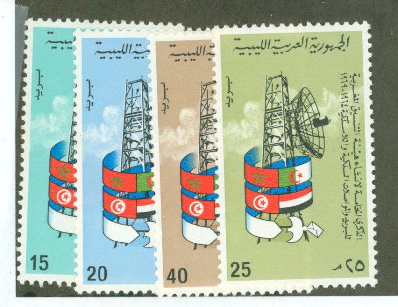 Libya #372-5 Mint (NH) Single (Complete Set)