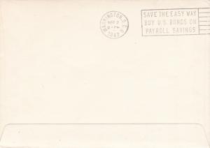 Switzerland 1947 Swissair First Flight Cover Geneva to New York Typed Addressed