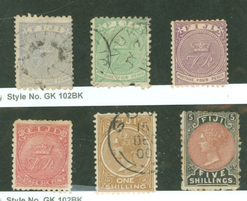 Fiji #40-45  Single (Complete Set)