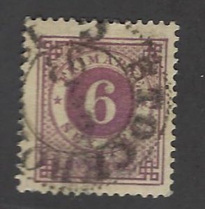 Sweden SC#44 Used F-VF hr SCV$63.00...Grab a Bargain!