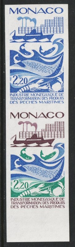 1985 Monaco Sc# 1493 - Color Trials, Printer's Proof. MNH Cv$???