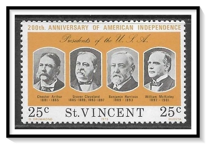 St Vincent #440 U.S. Presidents MNH