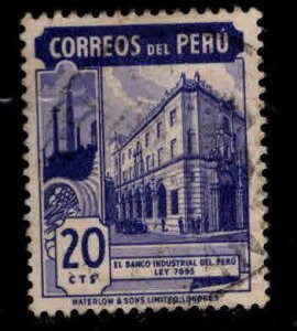 Peru  Scott  428 Used stamp Waterlow printing