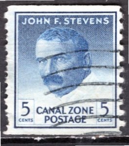 Canal Zone:  1960 Sc. # 155 Used Single Stamp