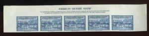 ALF LANDON KANSAS GOVERNOR & PRESIDENTIAL CANDIDATE SIGNED 1940 OLYMPIC STAMPS