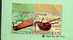 LATVIA Sc 872-3 NH ISSUE OF 2014 - EUROPA - (JS23)
