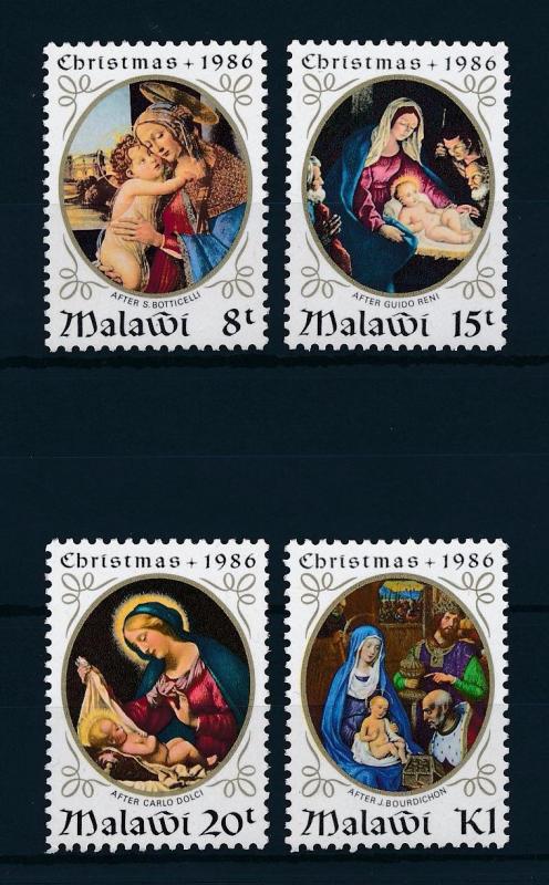 [50848] Malawi 1986 Christmas Paintings MNH