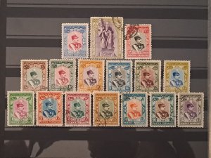 Iran 744-759 Reza Shah Pahlavi Coronation Complete Set used