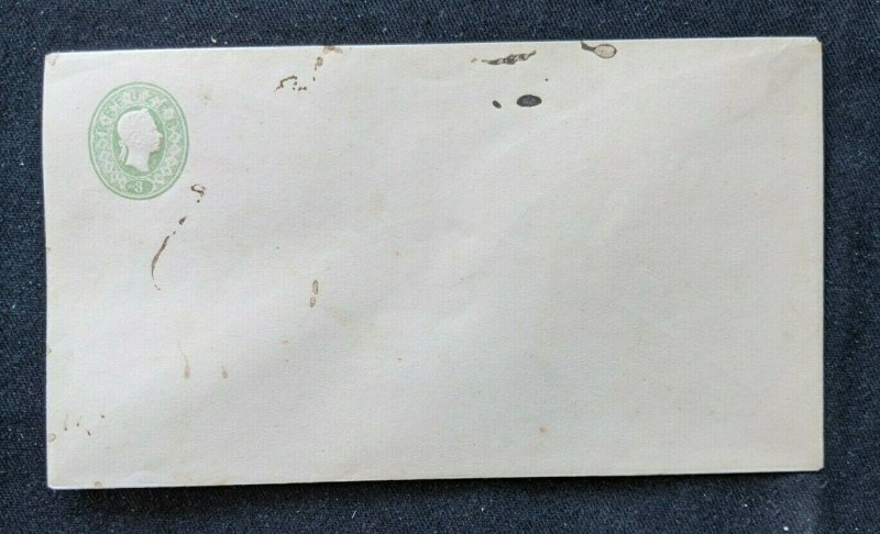 Mint Vintage Austria Postal Stationary Envelope 3 Kreuzer