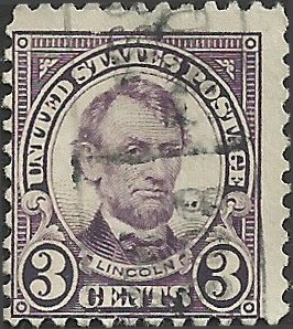 # 555 Used Violet Abraham Lincoln