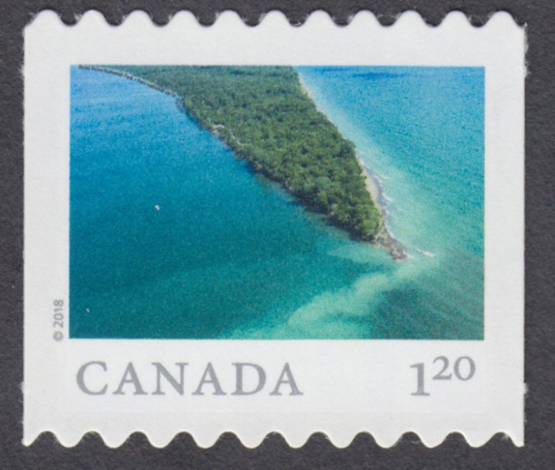 Canada - #3067iii  Far and Wide, Die Cut Coil Stamp From Quarterly Pack - MNH