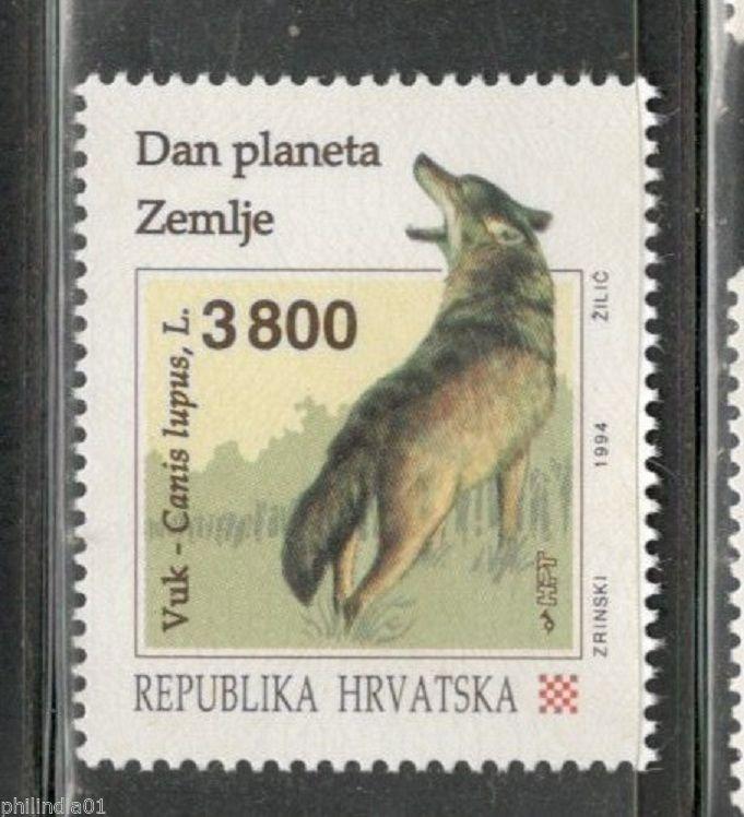 Croatia 1994 Wolf Animals Wildlife Fauna Mammals Sc 188 MNH # 3938