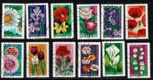 France #4157-68 flowers U complete