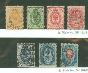 Finland #46-51/53 Used