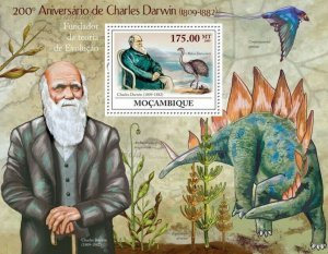 Mozambique 2009 MNH - 200th Anniversary of Charles Darwin (1809-1882). Sc 1922