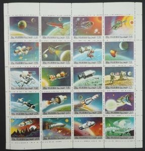 1972 Fujaira 957-976ZB Space exploration 12,00 €