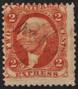 R10c 2¢ Revenue: Express (1862) Used