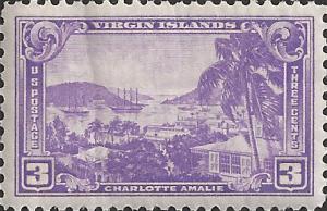 # 802 MINT NEVER HINGED VIRGIN ISLANDS