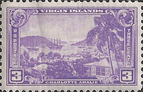 # 802 MINT NEVER HINGED VIRGIN ISLANDS