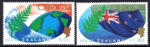 New Zealand - 1995 CHOGM Set MNH** SG 1943-1944