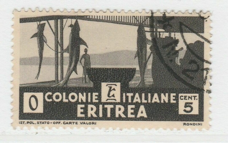 Eritrea 1933 5c Used Italy Colony A18P1F128