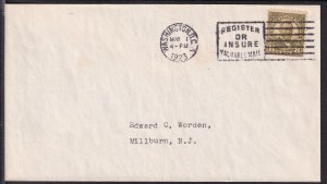 1923 Sc 560 8c Grant FDC Washington DC cancel to Worden CV $235 (1K