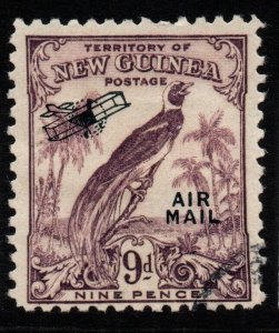 NEW GUINEA SG198 1932 9d VIOLET FINE USED