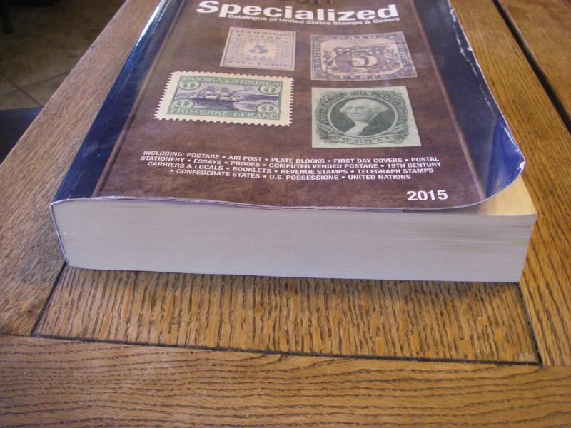 2015 SCOTT UNITED STATES SPECIALIZED STAMP CATALOGUE OF STAMPS & COVERS