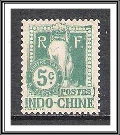 Indo-China #J7 Postage Due NG