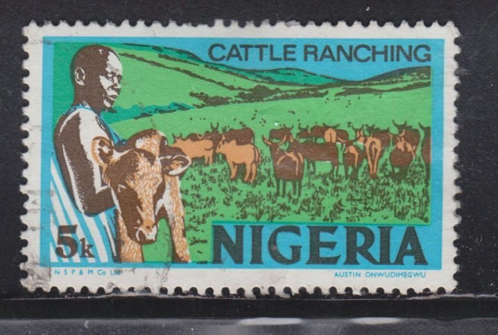 Nigeria 294 Cattle Ranching 1974