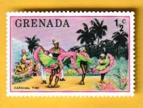 GRENADA SCOTT#700 1976 TOURISM - 1/2c CARNIVAL - MNH