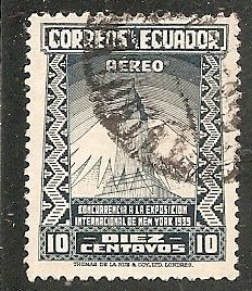 Ecuador   Scott   C82  Empire State Building      Used