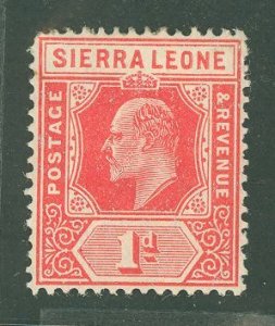 Sierra Leone #91 Unused Single