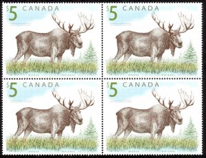 Canada Sc# 1693 MNH block/4 2003 $5.00 Moose