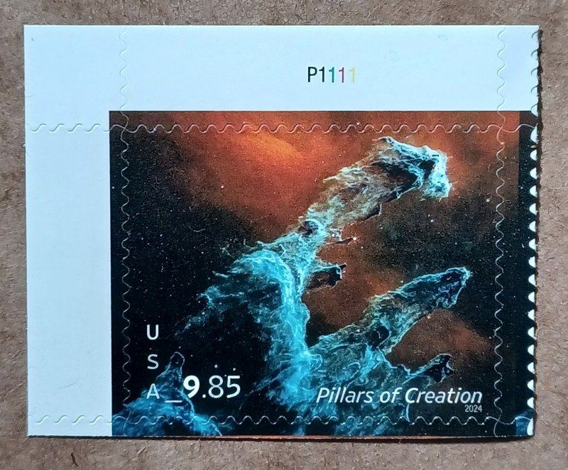 US #5827 $9.85 Pillars of Creation Priority Mail MNH plate #P1111 (2024)