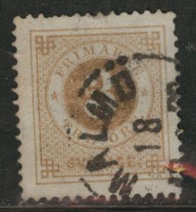 SWEDEN Scott 28 1877 Perf 13 CV $6