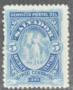 DYNAMITE Stamps: El Salvador Scott #41 – UNUSED