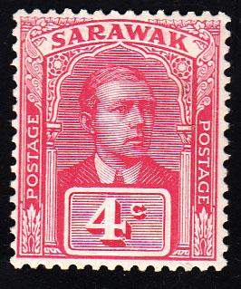 Sarawak Scott 55 Unused hinged.