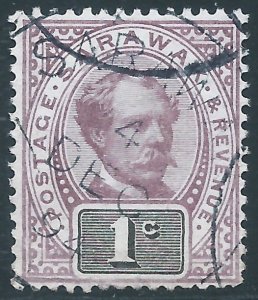 Sarawak, Sc #8, 1c Used