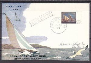 Ireland, Scott cat. 282. Royal Cork Yacht Club issue. First day cover. ^